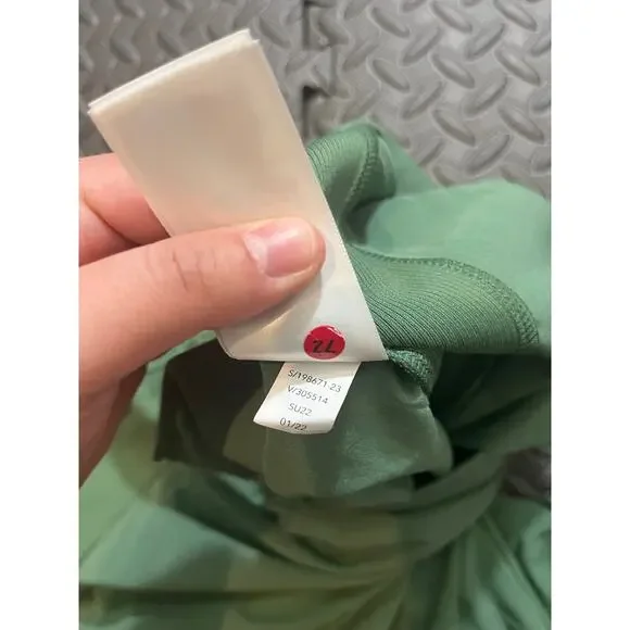 Athleta Brooklyn Mid Rise Ankle Pants Women's 8 Green Activewear Casual - Picture 5 of 8